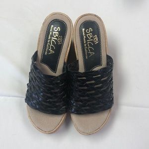 Black Sbicca Wedges